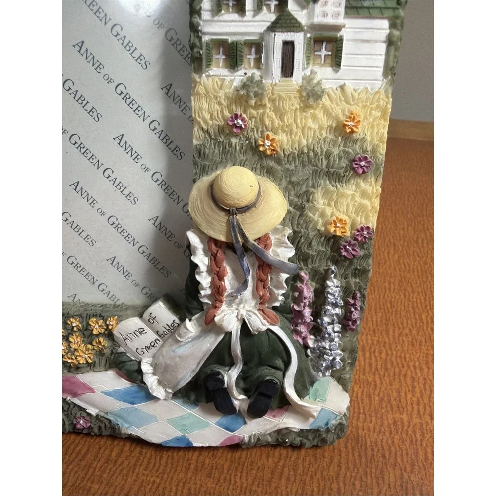 Anne Of green Gables Picture Frame For 3.5x5 Photo 3D Sculpted Figures New